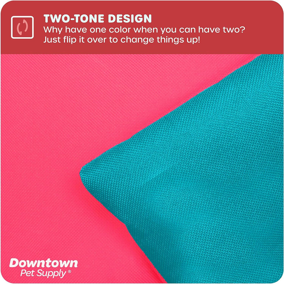 Thumbnail: Downtown Pet Supply Dog Crate Pad, 24" x 18" - Waterproof, Ripstop Nylon Dog Cr