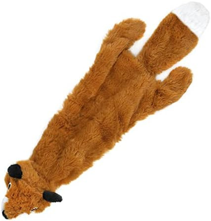 Best Pet Supplies 2-in-1 Stuffless Squeaky Dog Toys with Soft, Durable  Fabric f | Puppy Time Emporium