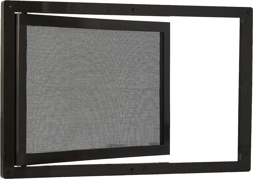 Miniature : PetSafe NEVER RUST Screen Door – Size Large – For Dogs and Cats up to 100 lb – 