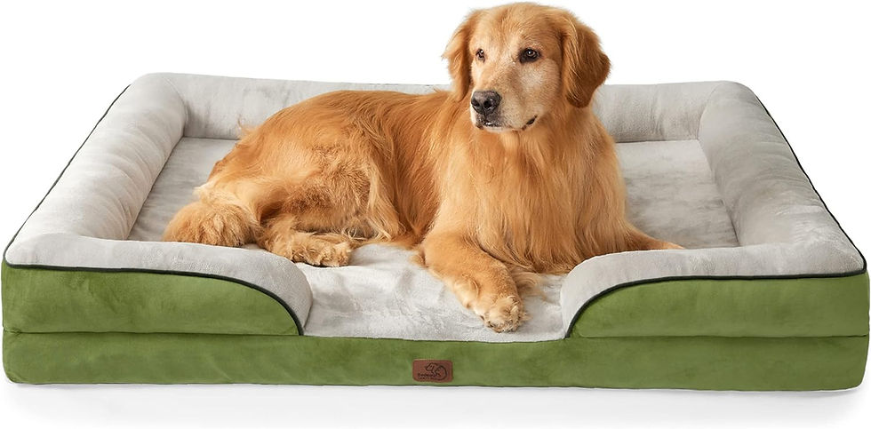 Thumbnail: Bedsure Orthopedic Dog Bed for Medium Dogs - Waterproof Dog Sofa Beds Medium, S