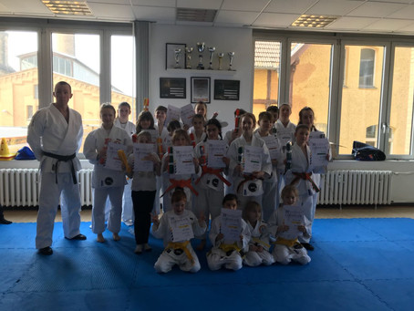 Jiu-Jitsu Prüfungstag