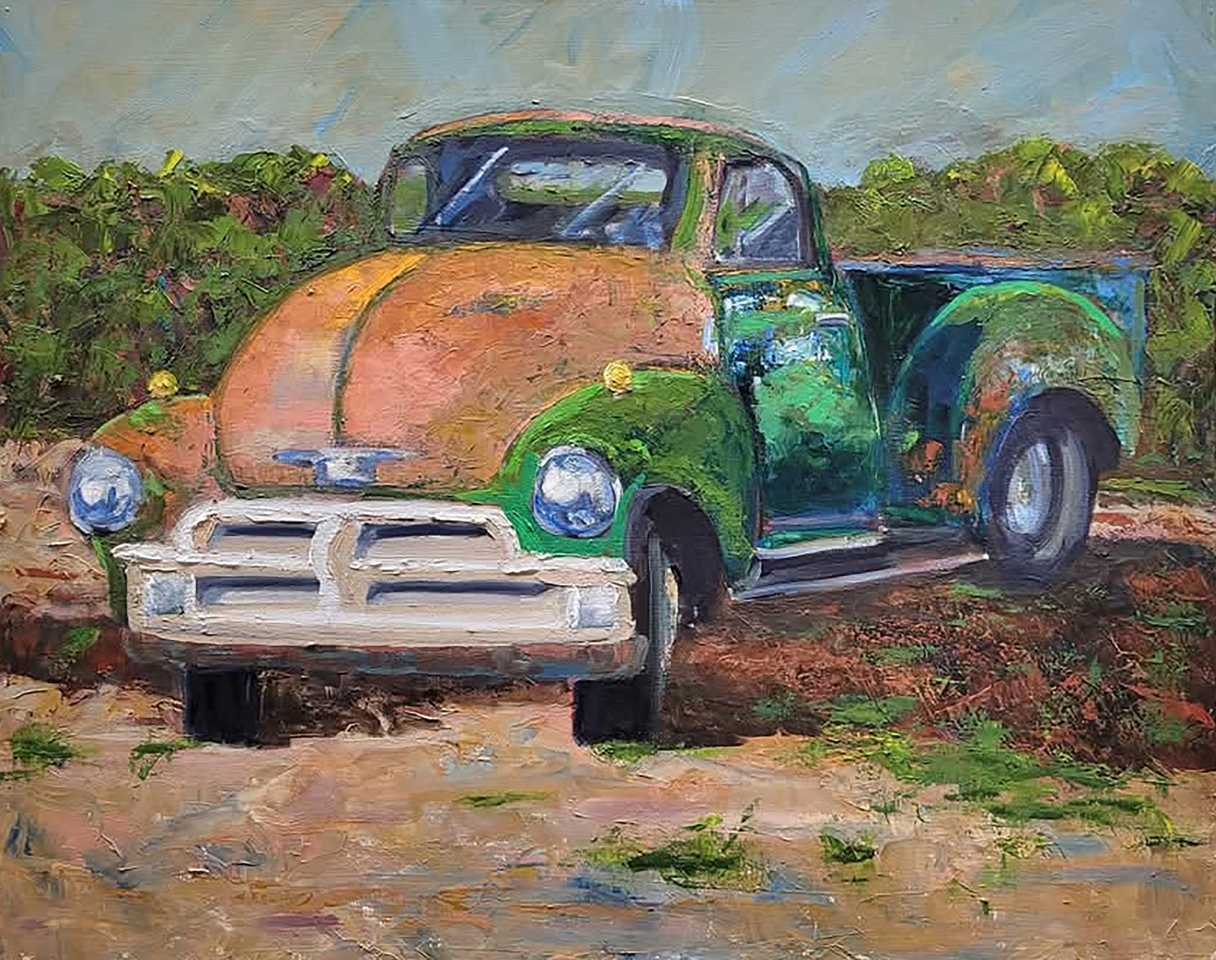 1955 Chevy: Waiting
