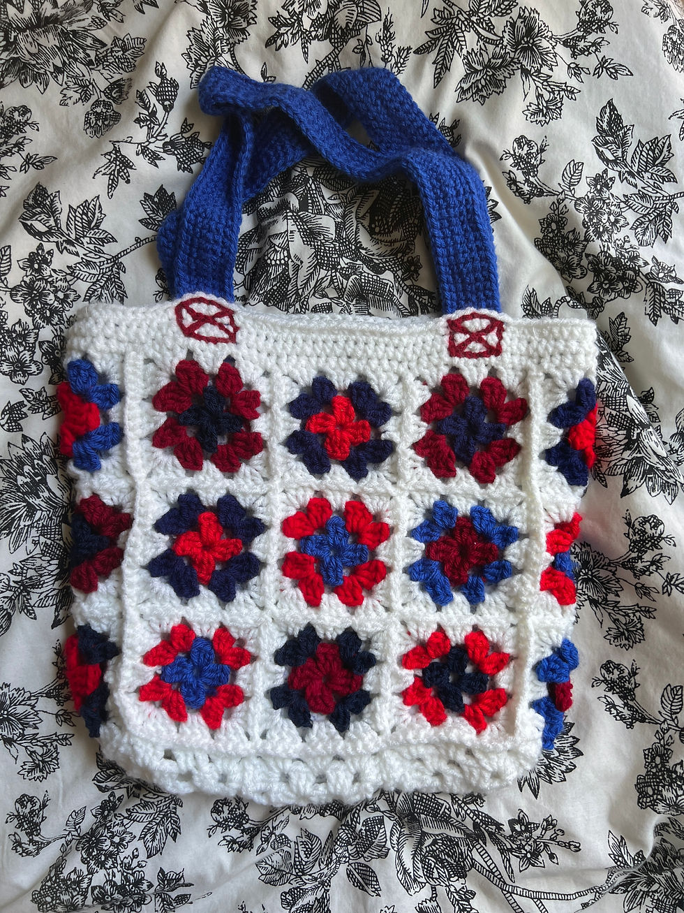 Thumbnail: Dorothy Bag in Red, White, & Blue (SZ Small)