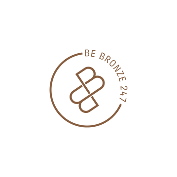 SML DARK ON LIGHT TAN