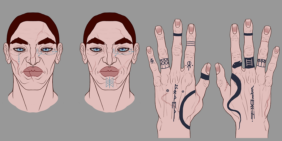 Ásfríður Scar and Tattoo Concepts V1.1.png