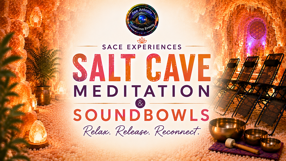 Salt Cave, Meditation and Sound Bath