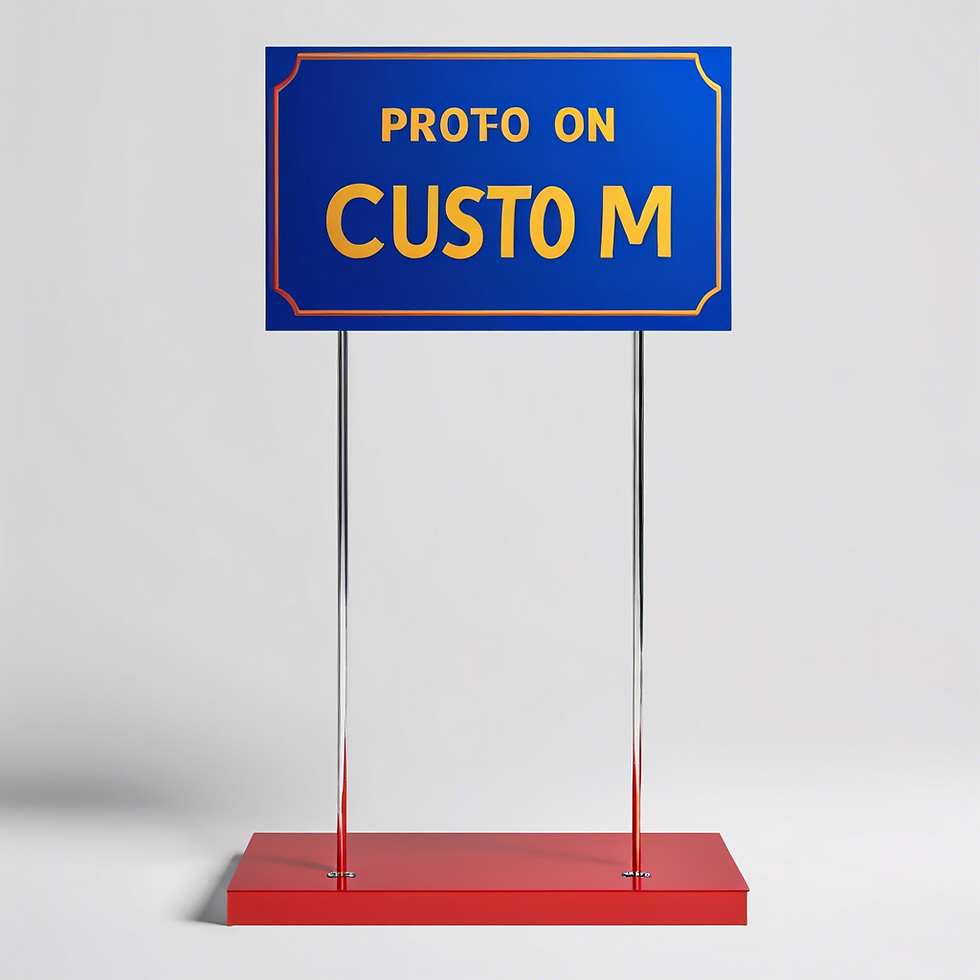 Custom Yard Sign