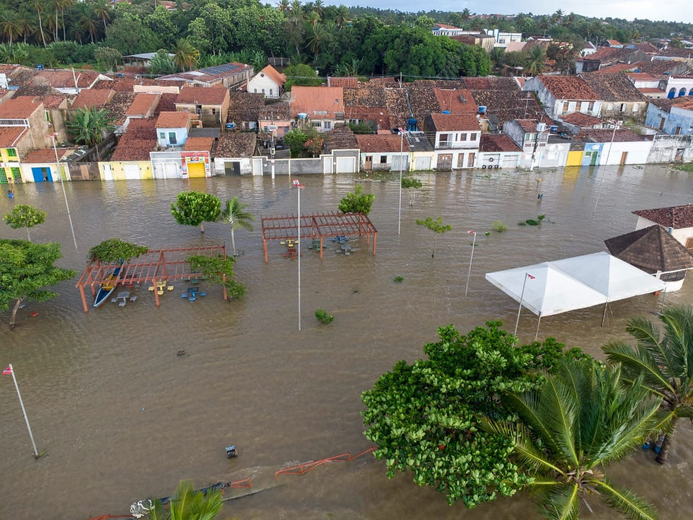 Enchentes ao longo dos anos no interior de Alagoas