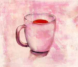 Tea Cup in Watercolor