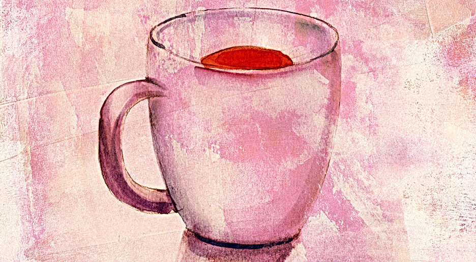 Tea Cup in Watercolor
