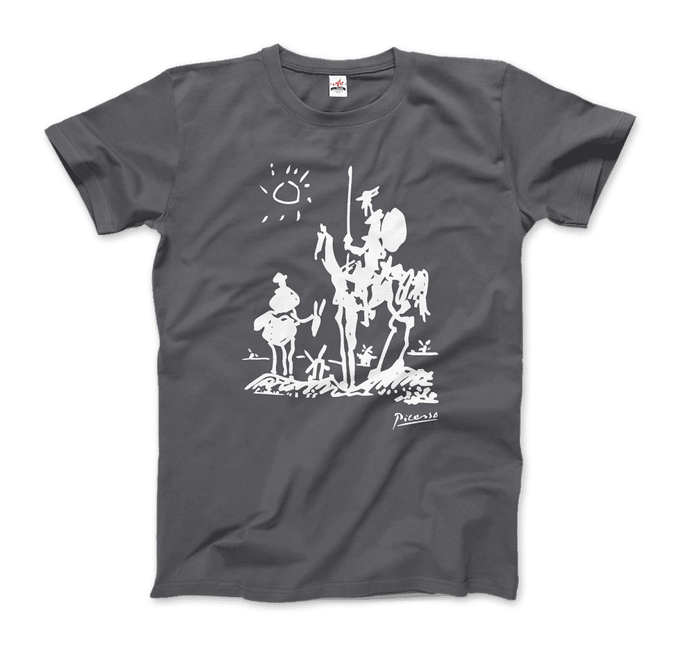 Thumbnail: Picasso Don Quixote t-shirt design