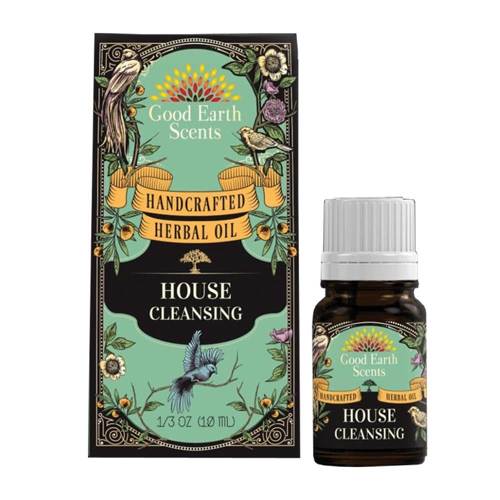 Good Earth Scents House Cleansing handcrafted herbal oil