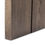 Thumbnail: Close-up of gray oak console table leg