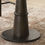 Thumbnail: Dark brown pedestal table base