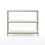 Thumbnail: White marble console table with three shelves