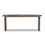 Thumbnail: Long rustic console table, dark brown wood