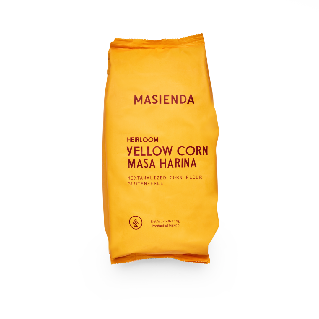 Bag of Masienda Heirloom Yellow Corn Masa Harina