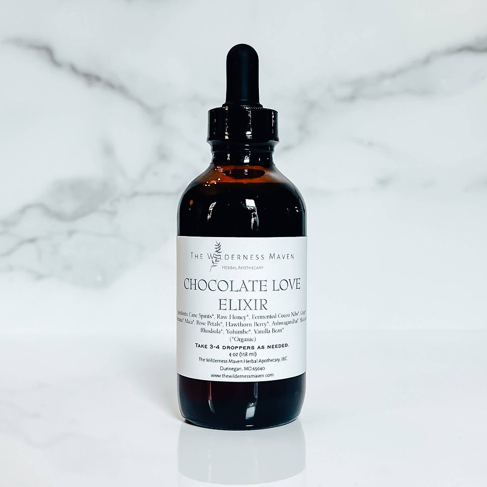 Chocolate Love Elixir bottle