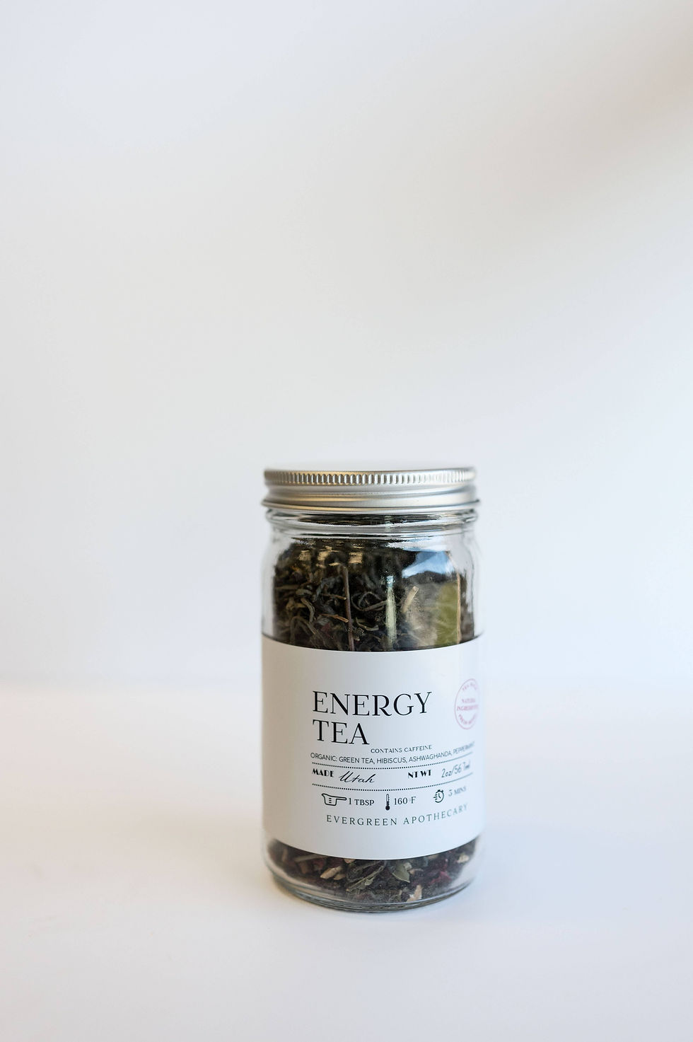 Energy Tea in a jar