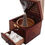 Thumbnail: Wooden incense burner with cone and drawer