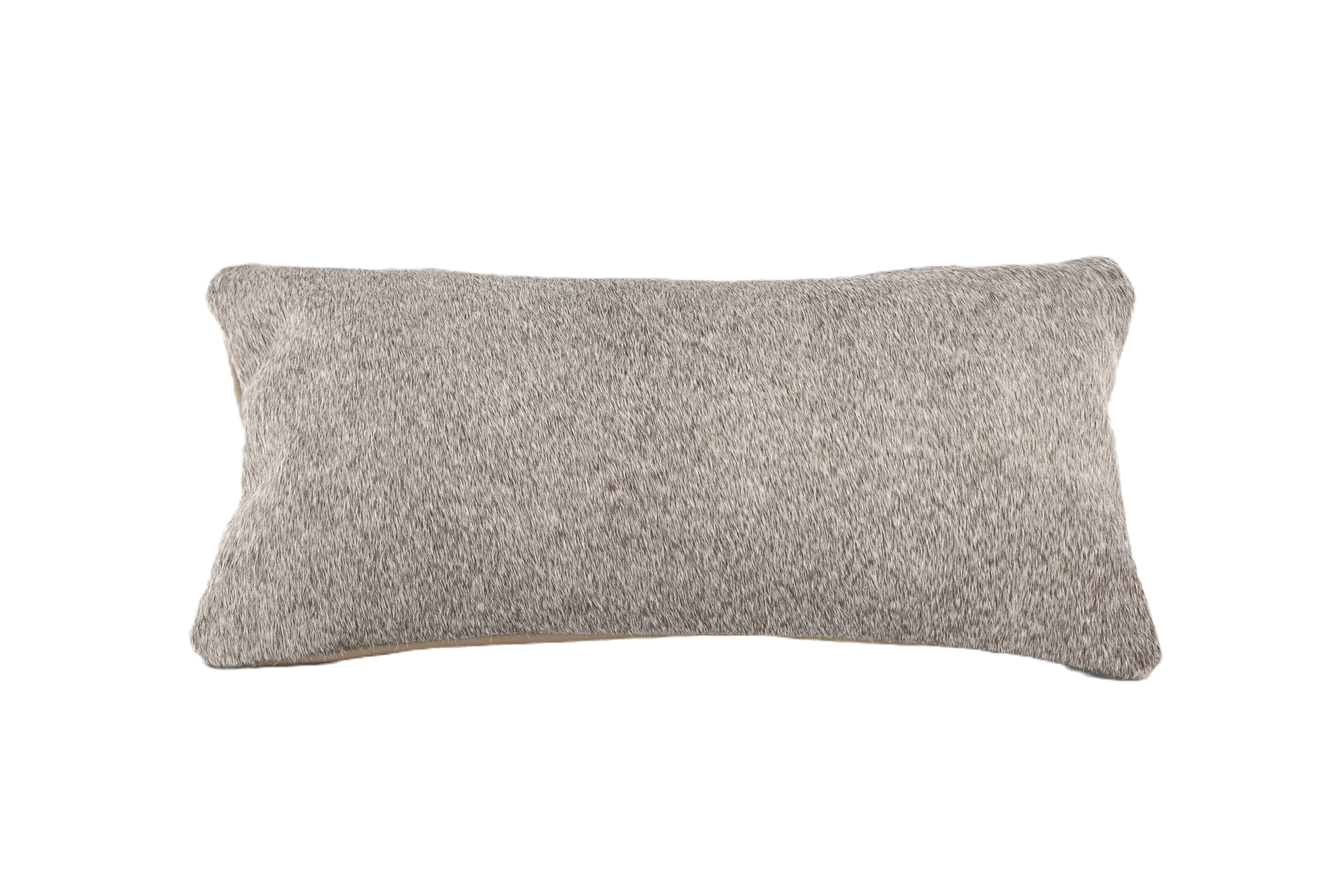 Light gray rectangular pillow