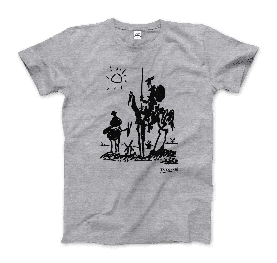 Picasso's Don Quixote t-shirt design