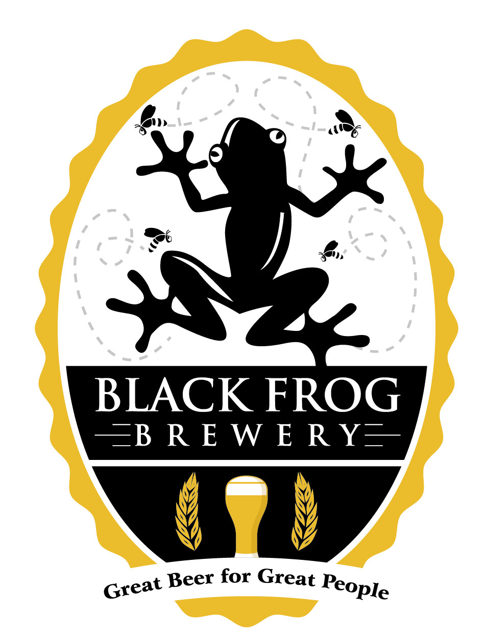 Black Frog Brewery Logo