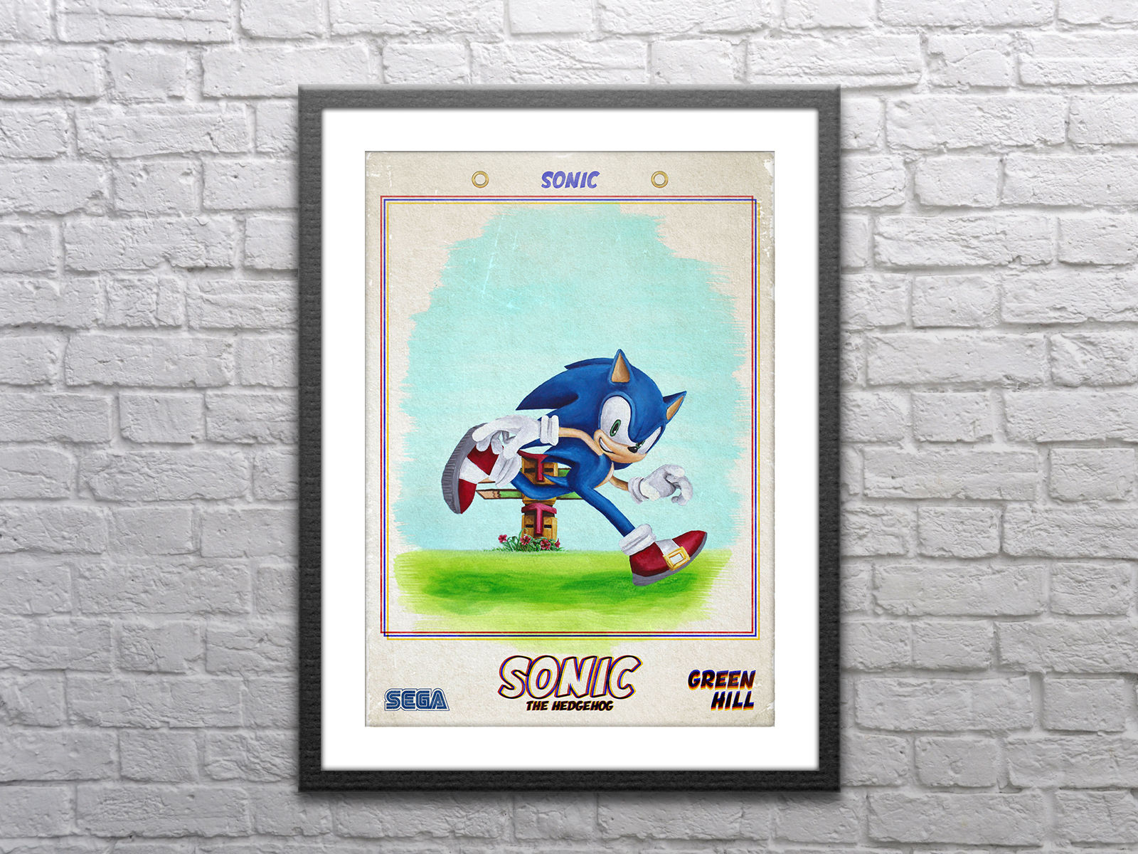 Sonic the Hedgehog - Sonic - Poster Print