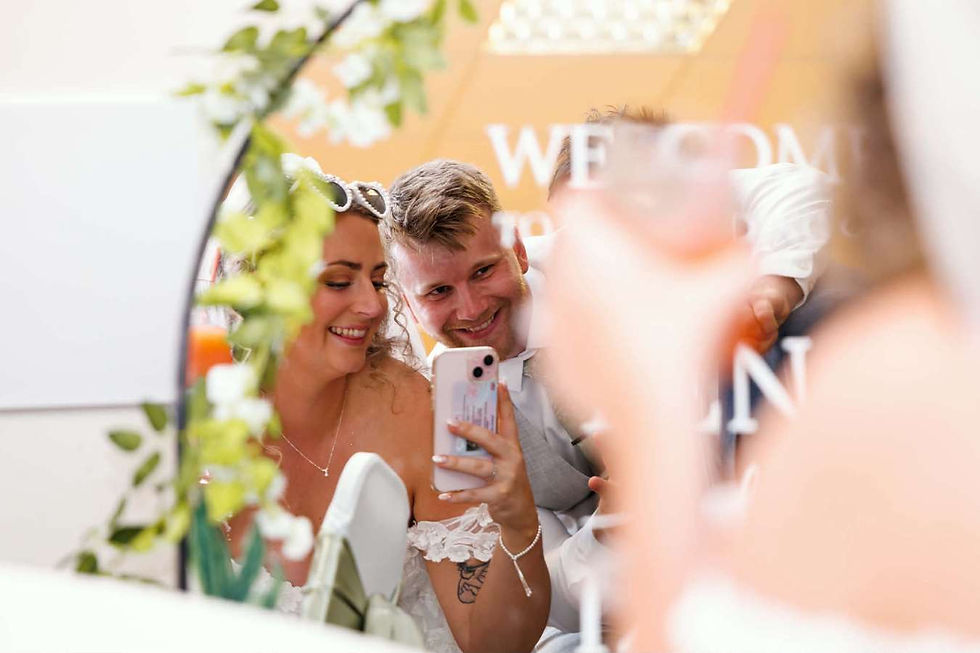 Ben & Izzy Sunflowers & Daisy Wedding Mirror