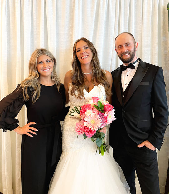 Officiating Wedding -  Barrie -  Ontario - Erica - Ramolla - Wedding Ceremony
