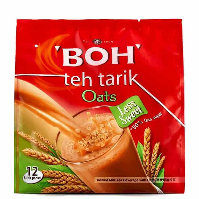 Teh Tarik Less Sugar Oats