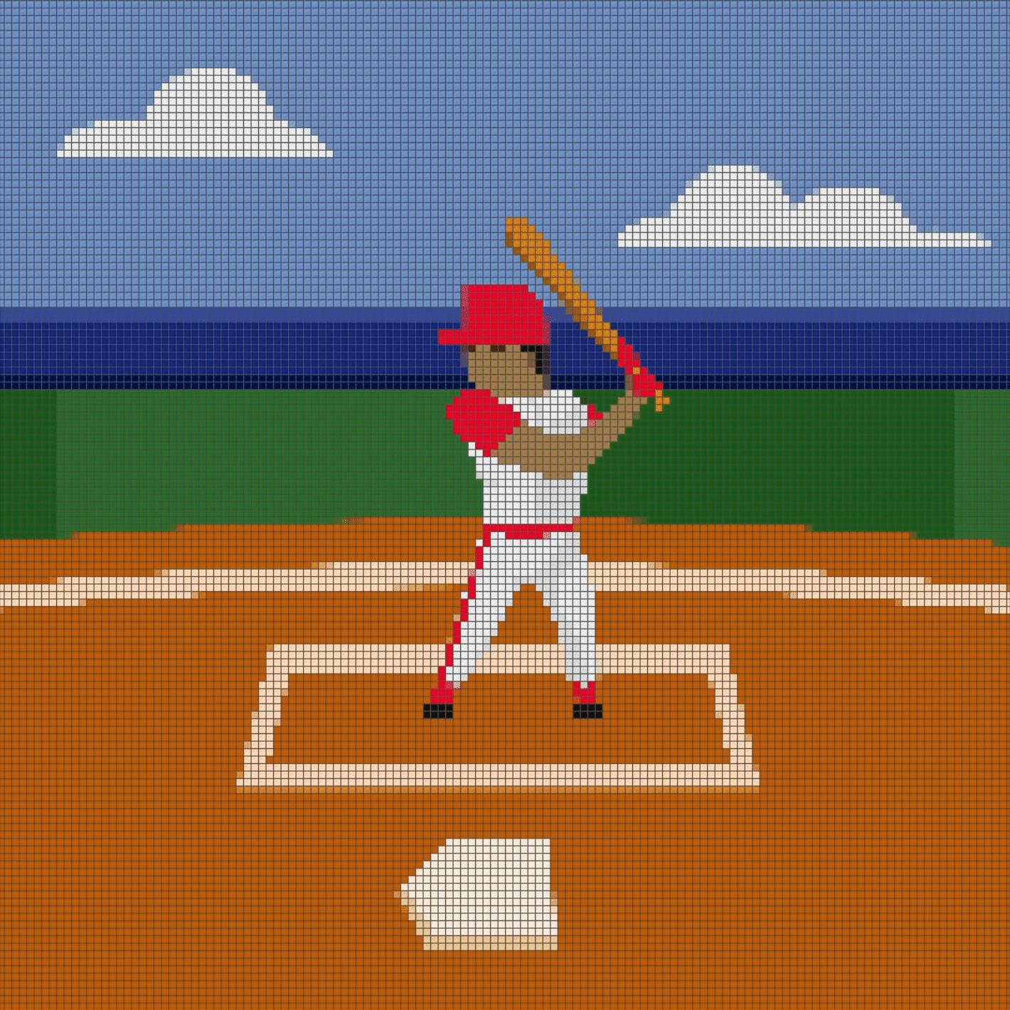 16 Bit Baseball Animation