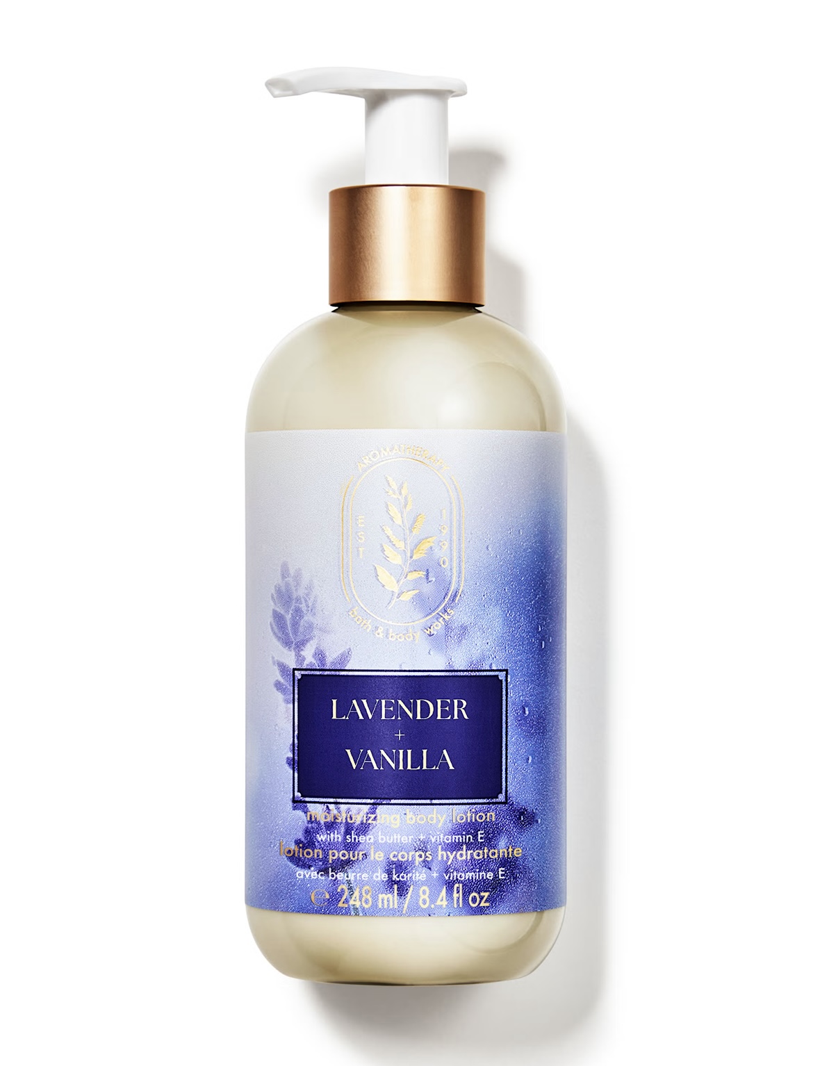 Aromatherapy Lavender Vanilla Moisturizing lotion