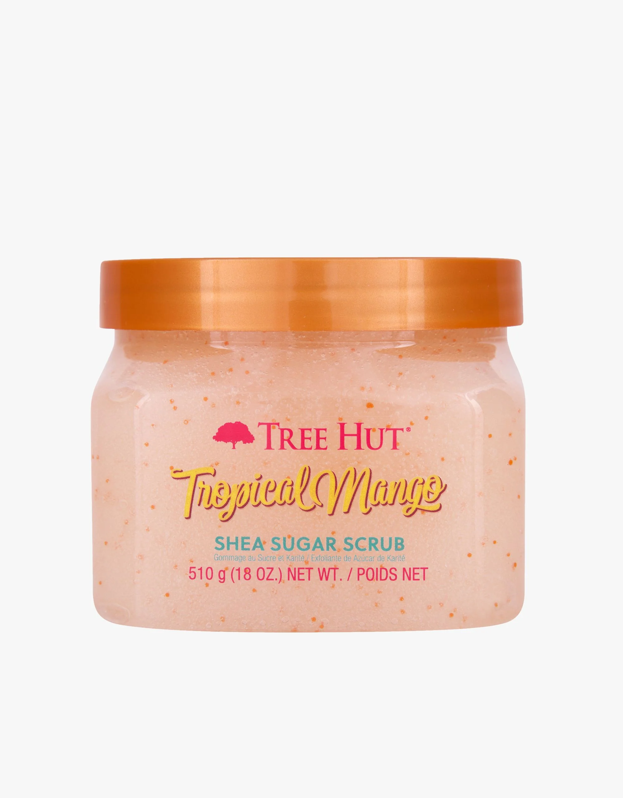 Tree Hut Shea Sugar Exfoliating Body Scrub Tropical Mango, 18 Oz.