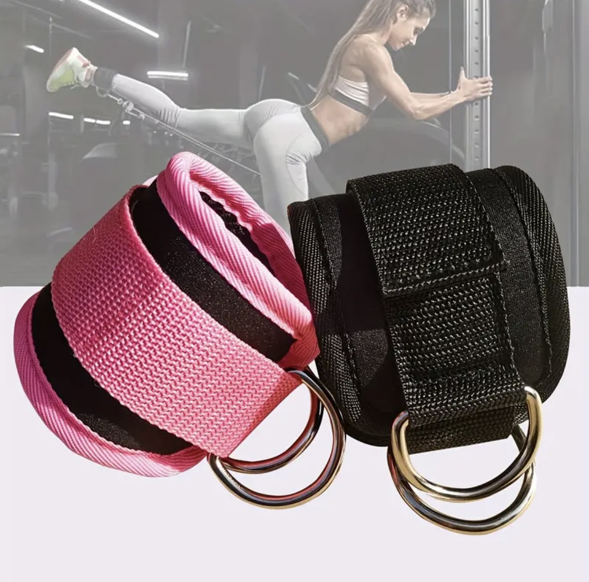 1pair Ankle Straps For Cable Machine