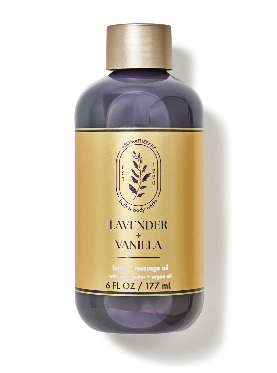 Aromatherapy Lavender Vanilla Body and Massage Oil