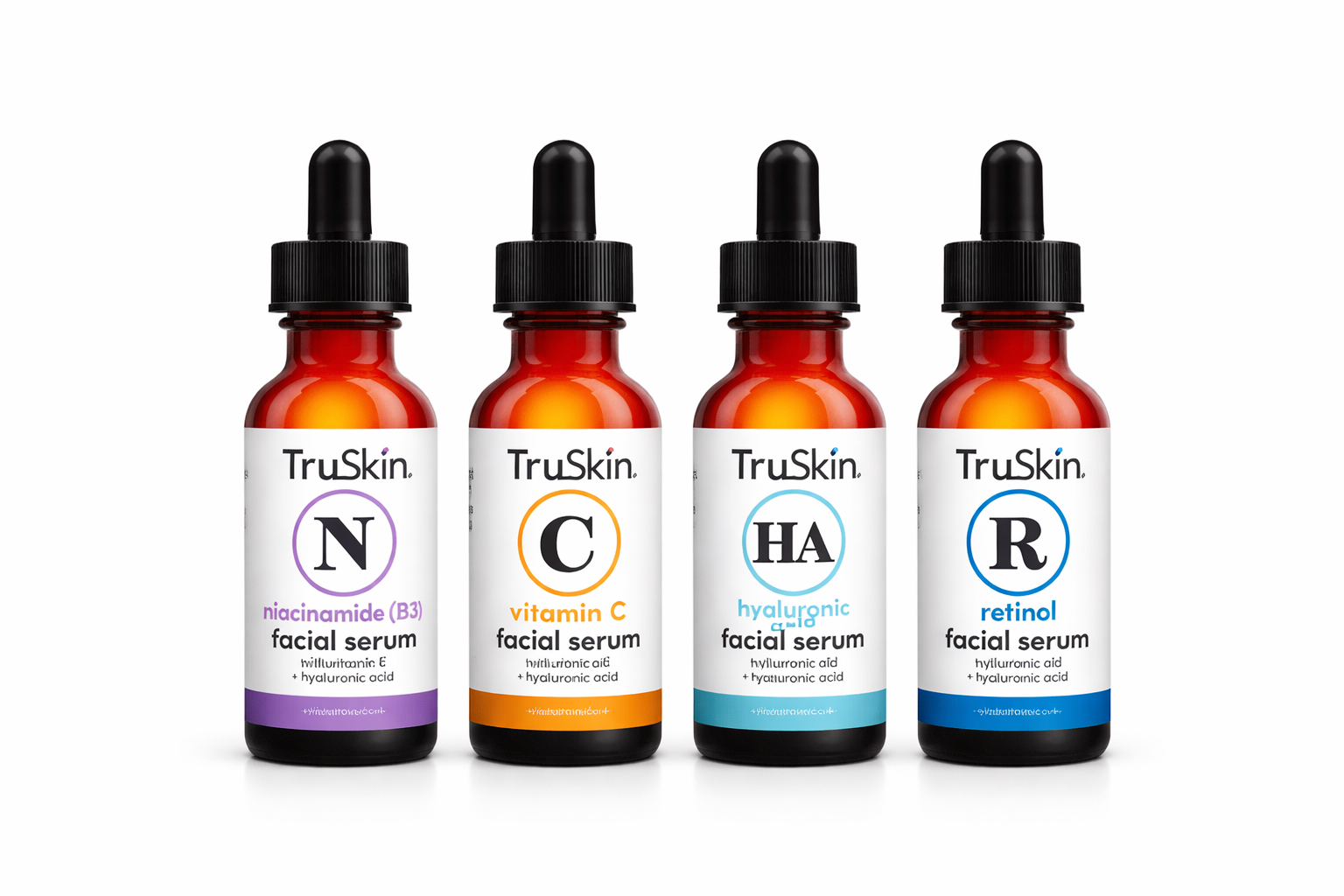 TruSkin Travel Bundle - 0.4fl oz/ 4 pieces