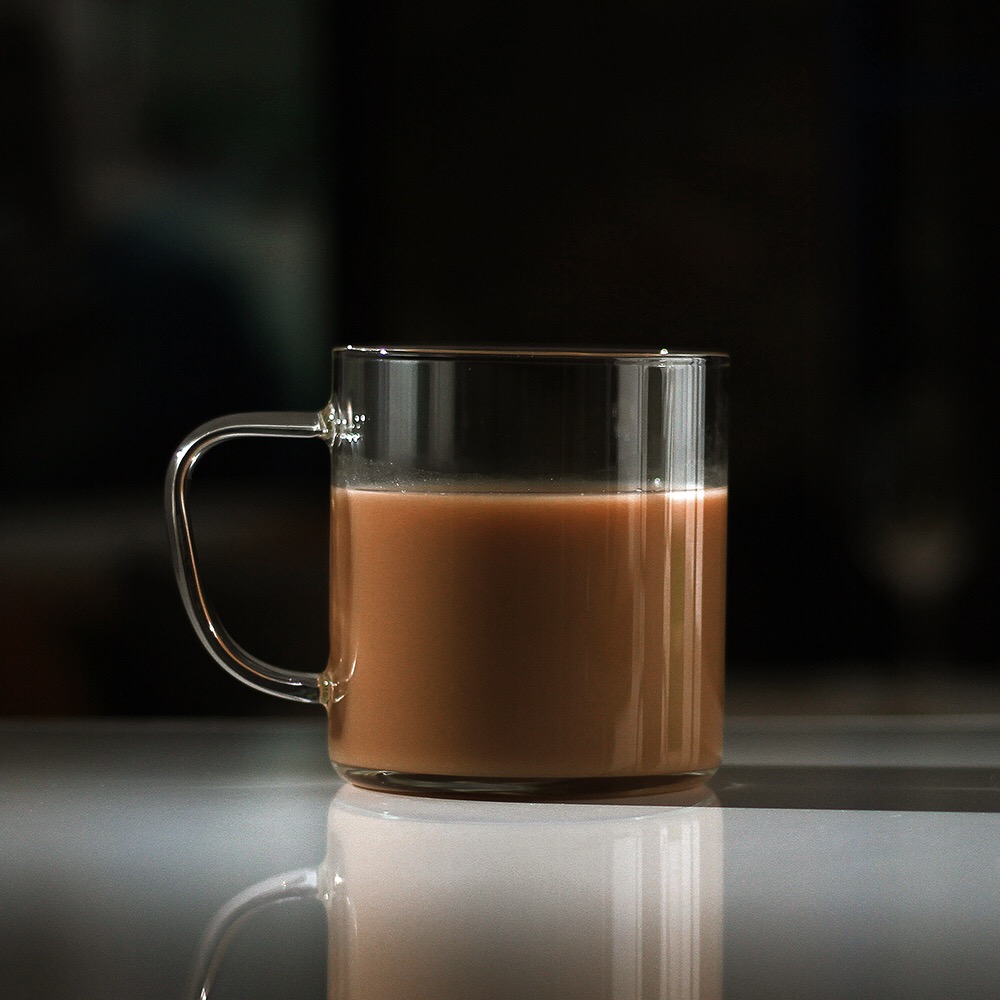 Borosilicate Glass Mug - 1 piece (14 Ozs)