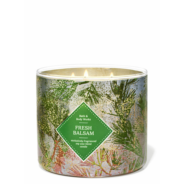 FRESH BALSAM 3-Wick Candle