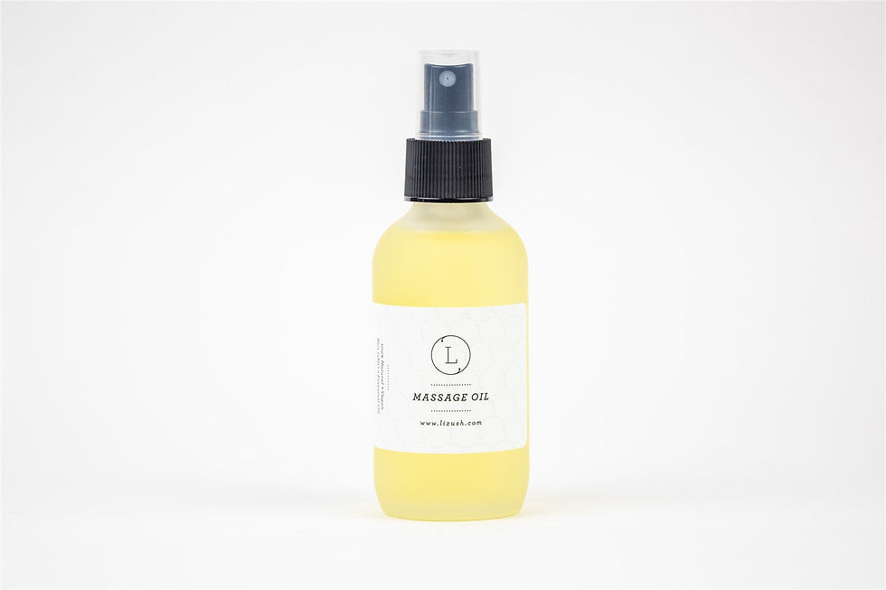 Thumbnail: Aromatherapy Eucalyptus Massage Oil, Natural Relaxing Body Massage Oil