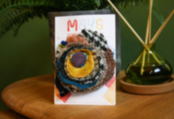 Hand-woven Rosette Brooch Velvet