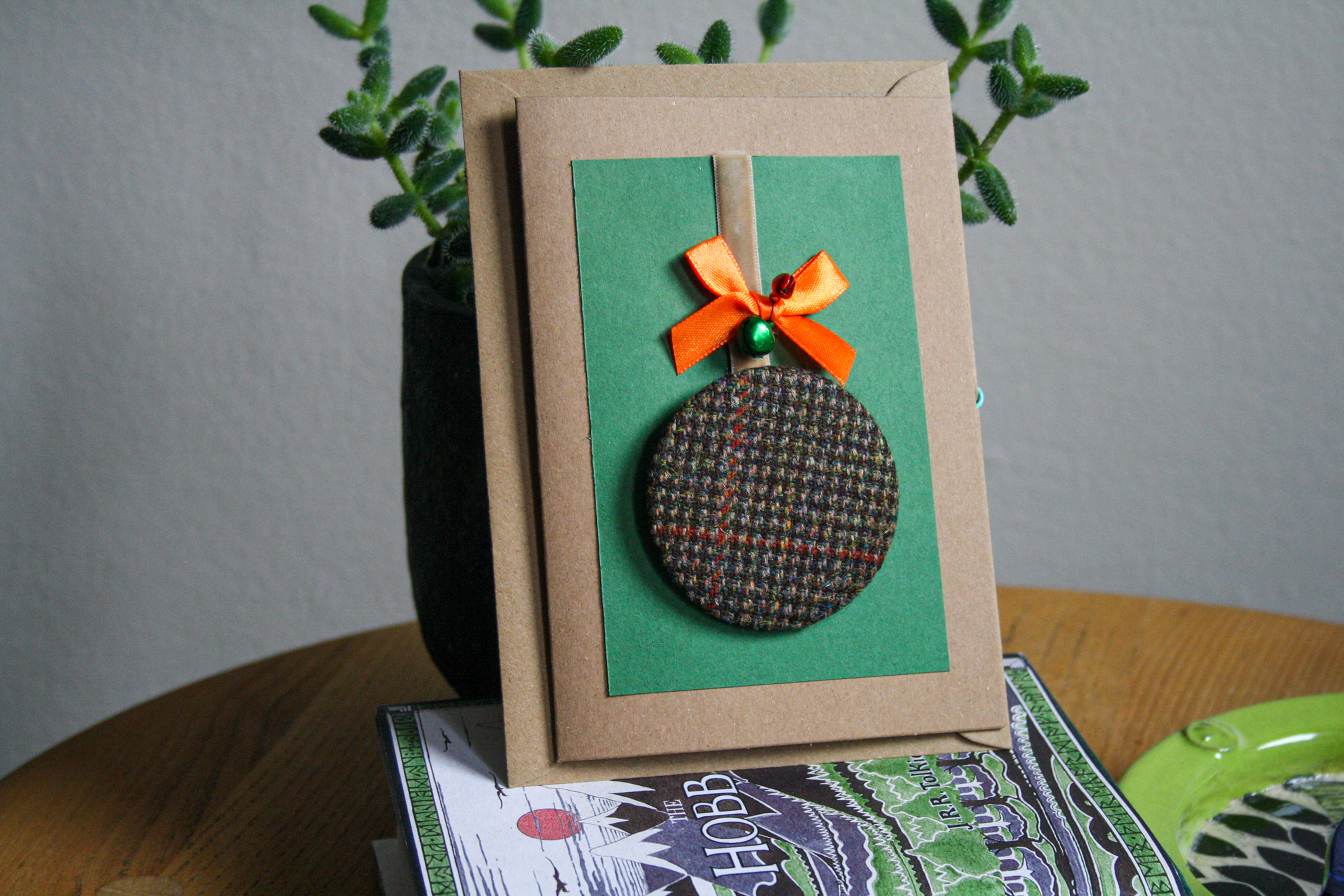 Woven Badge Card