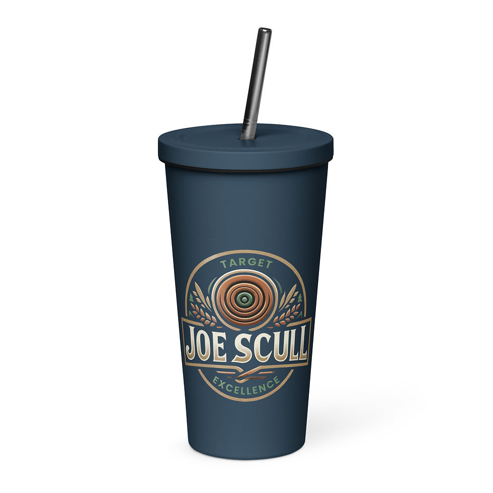 Thumbnail: Joe Logo Insulated Tumbler with Straw