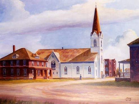 Joyful Hawbaker - north view of Priest h