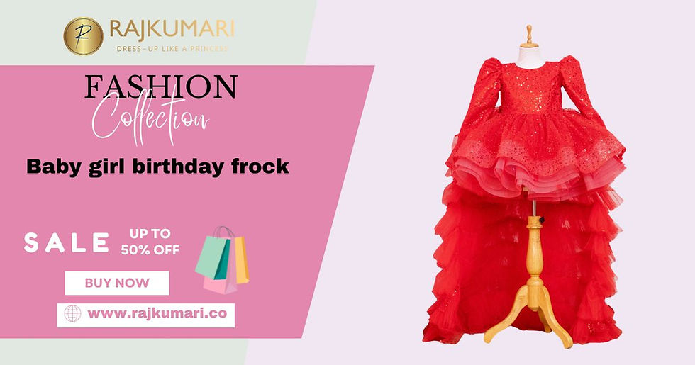 baby girl birthday frock