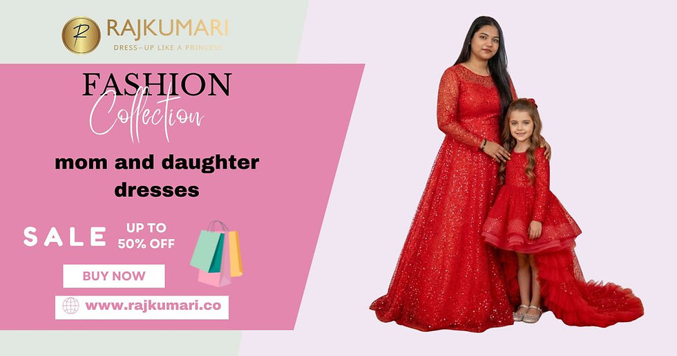 mom and daughter dresses