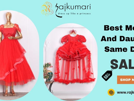 How To Style Mother And Daughter Same Dress For Events