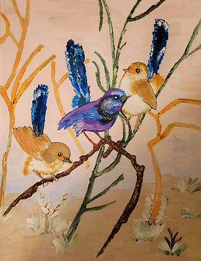 A QUEUE LEU LEU (12 x 16).jpg