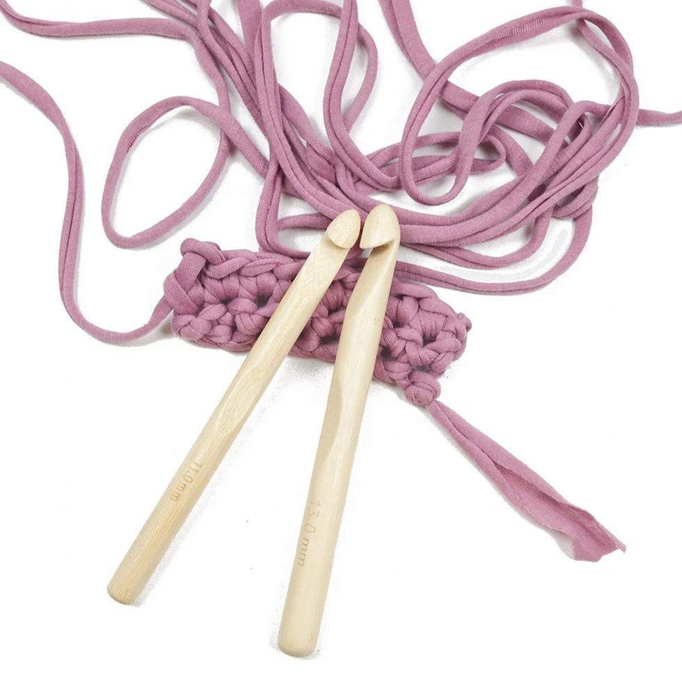 Thumbnail: Bamboo Crochet hook set - 11mm and 13mm