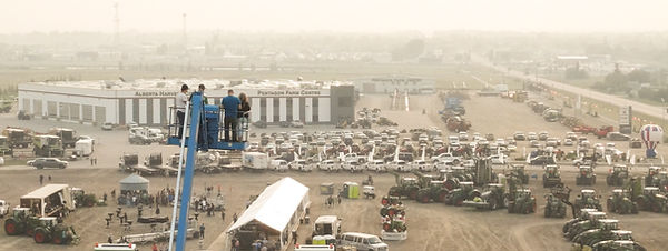 Pentagon Farm Centre Lacombe Arial (2)